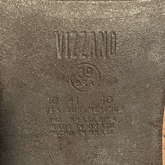 Vizzano Brazillian Footwear Pointed Toe Suede Chunky Heel Western Ankle Boots - Picture 12 of 15